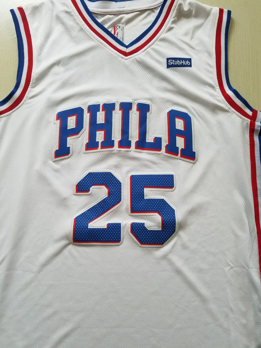 Men's Philadelphia 76ers Ben Simmons White Swingman Jersey