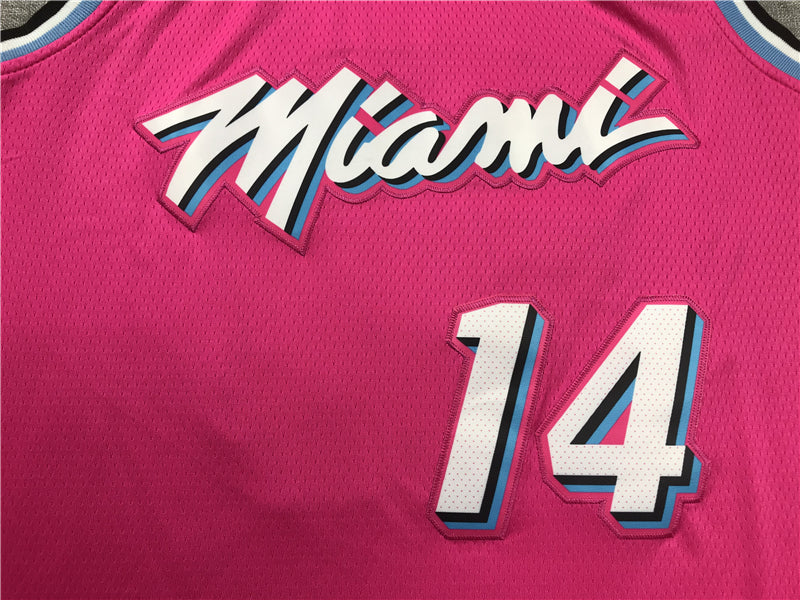 Men's Miami Heat Tyler Herro Pink 2020/21 Swingman Jersey