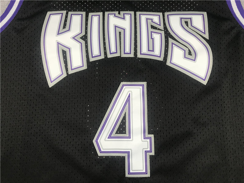 Men's Sacramento Kings Chris Webber Black Hardwood Classics Swingman Jersey