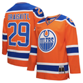 Men's Edmonton Oilers Leon Draisaitl Mitchell & Ness Orange Power Play Jersey