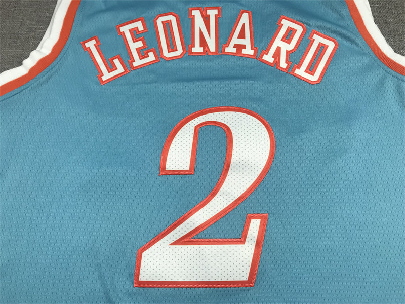 Men's LA Clippers Kawhi Leonard Blue 2021/22 Swingman Jersey - City Edition