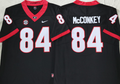 Men's Georgia Bulldogs Ladd McConkey Black Player Jersey