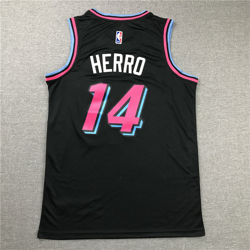 Men's Miami Heat Tyler Herro Black 2020/21 Swingman Jersey