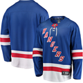 Men's New York Rangers Fanatics Blue Breakaway Home Blank Jersey