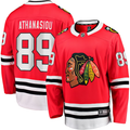 Men's Chicago Blackhawks Andreas Athanasiou Red Home Breakaway Jersey