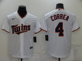 Men's Minnesota Twins Carlos Correa White Replica Baseball Jersey