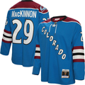 Men's Colorado Avalanche Nathan MacKinnon Mitchell Ness Blue 2013/14 Blue Line Player Jersey