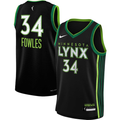Men's Minnesota Lynx Sylvia Fowles Black 2023 Rebel Edition Victory Player Jersey