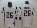 Men's New England Patriots Sony Michel White Game Jersey