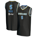 Men's Chicago Sky Angel Reese Black Player Jersey
