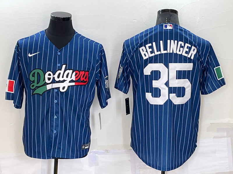 Men's Los Angeles Dodgers Cody Bellinger Blue Stitched Baseball Jersey