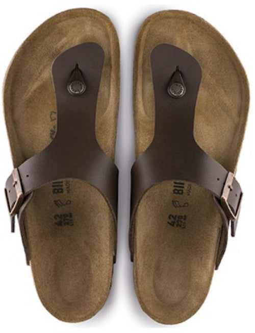 Birkenstock Ramses Birko-Flor 44701 Dark Brown Sandals