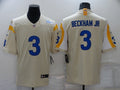 Men's Los Angeles Rams Odell Beckham Jr. Beige Game Jersey
