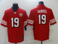 Men's San Francisco 49ers Deebo Samuel Red 75th Anniversary Game Jersey