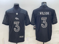 Men's Denver Broncos Russell Wilson Black Retired Player RFLCTV Limited Jersey