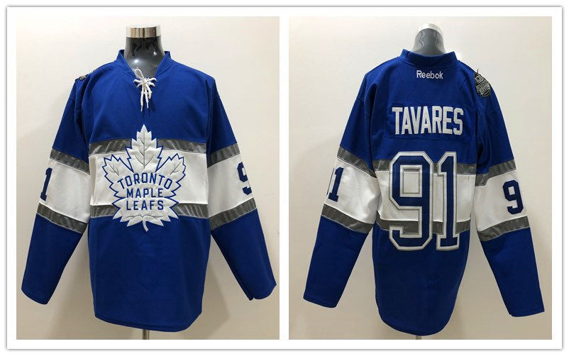 Men's Toronto Maple Leafs John Tavares Blue Player Jersey