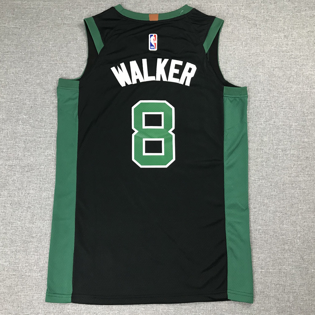Men's Boston Celtics Kemba Walker NBA Black Game Jersey