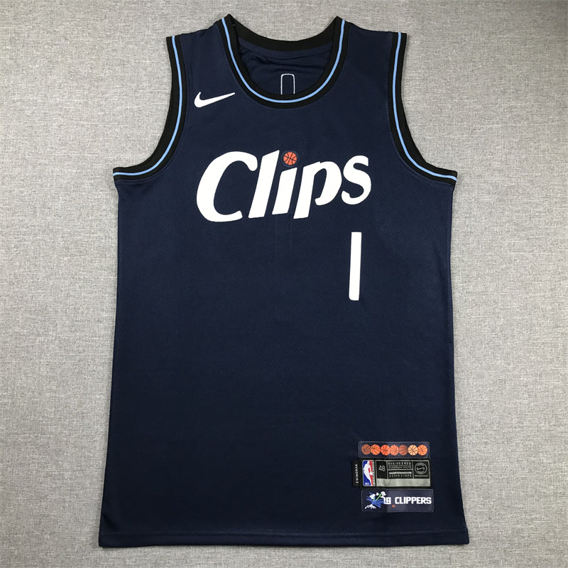 Men's LA Clippers James Harden Navy 2023/24 Swingman Jersey - City Edition
