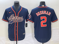 Men's Houston Astros Alex Bregman Navy Replica Jersey Joint Edition