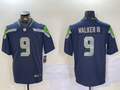 Men's Seattle Seahawks Kenneth Walker III Navy Player Game Jersey
