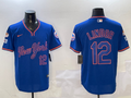 Men's New York Mets Francisco Lindor Royal Replica Player Jersey