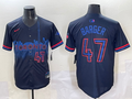 Men's Toronto Blue Jays Addison Barger Black 2024 City Connect Limited Player Jersey