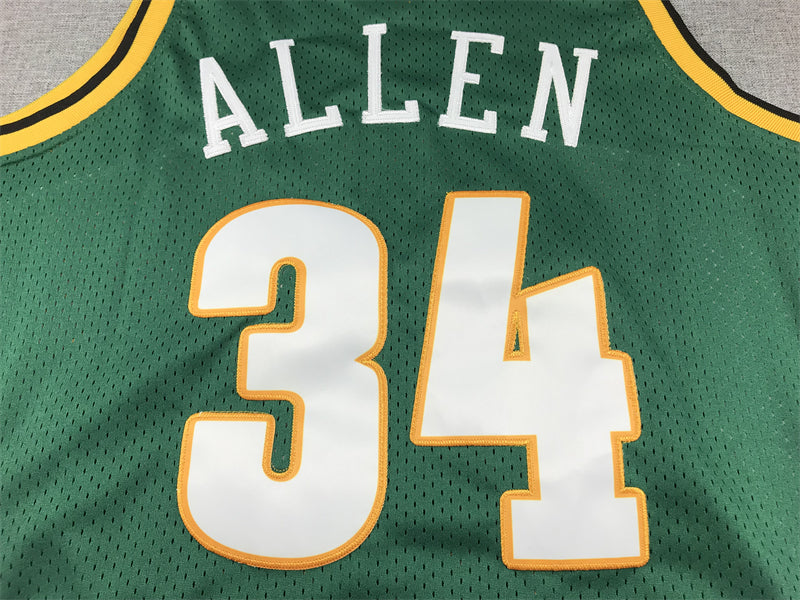Men's Seattle SuperSonics Ray Allen Green 2006-2007 Swingman Jersey