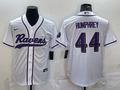 Men's Baltimore Ravens Marlon Humphrey White Game Jersey Joint Edition