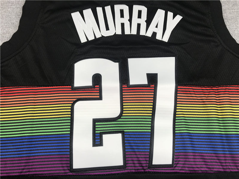 Men's Denver Nuggets Jamal Murray NBA Black Player Jersey