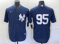 Men's New York Yankees Oswaldo Cabrera Navy Replica Player Name Jersey
