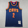 Men's Cleveland Cavaliers Kyrie Irving Navy 2011/12 Hardwood Classics Swingman Jersey