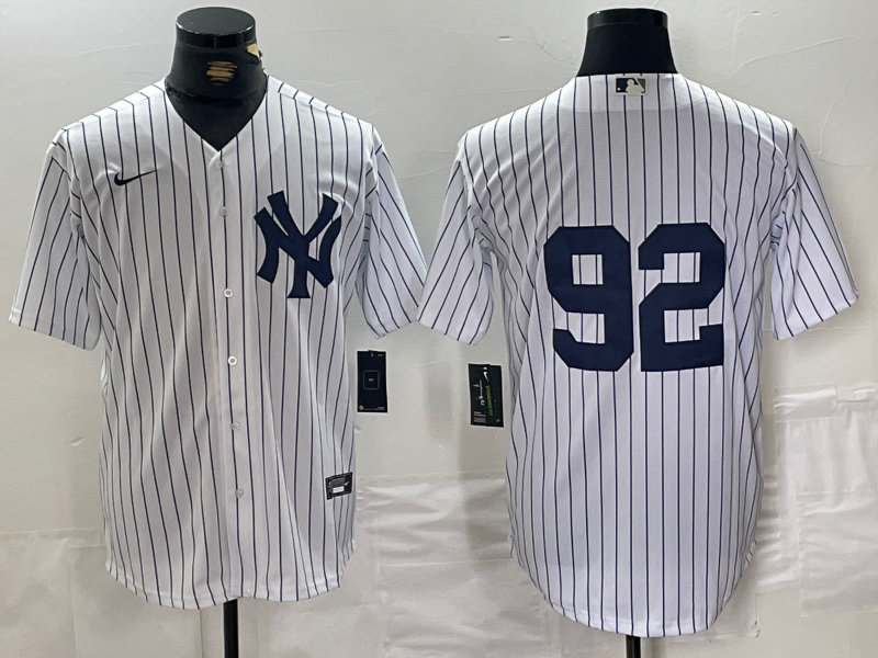 Men's New York Yankees Chris Gittens White Replica Player Name Jersey