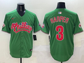 Men's Philadelphia Phillies Bryce Harper Green Player Jersey