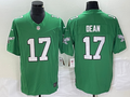 Men's Philadelphia Eagles Nakobe Dean Kelly Green Game Jersey