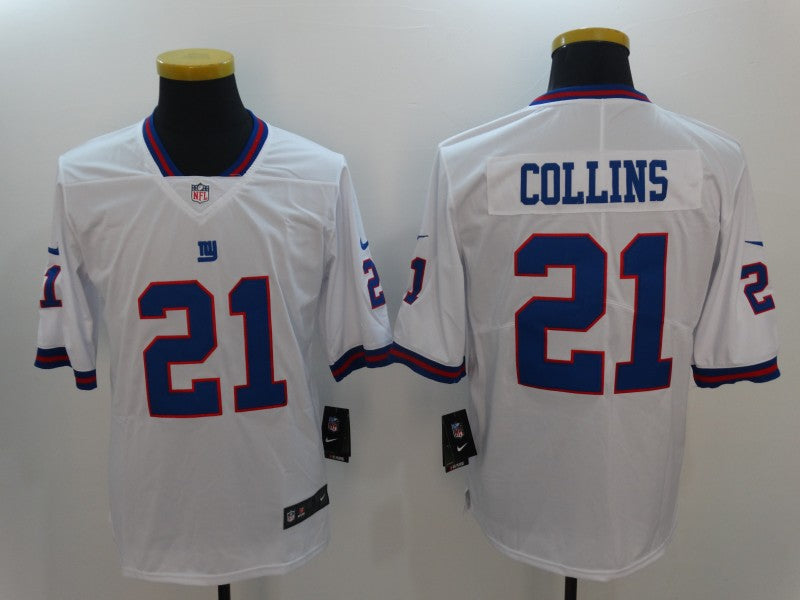 Men's New York Giants Landon Collins White Game Player Jersey
