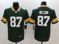Men's Green Bay Packers Jordy Nelson Green Game Player Jersey