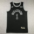 Men's San Antonio Spurs Victor Wembanyama Black 2022/23 Swingman Jersey - Classic Edition