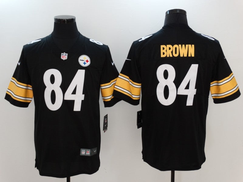 Men's Pittsburgh Steelers Antonio Brown Black Game Jersey