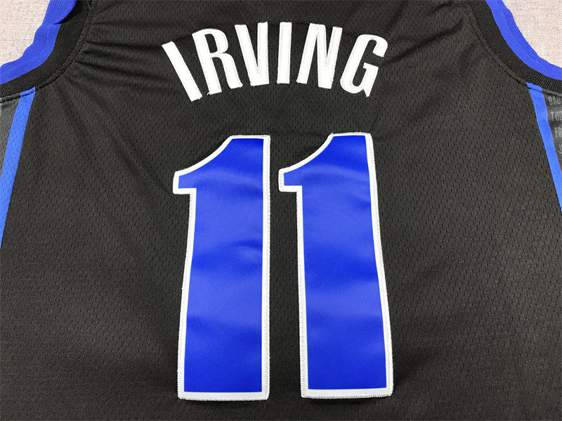 Men's Dallas Mavericks Kyrie Irving Black 2023/24 Swingman Jersey - City Edition