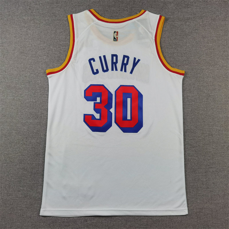 Men's Golden State Warriors Stephen Curry White 2024/25 Swingman Jersey - Classic Edition