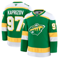 Men's Minnesota Wild Kirill Kaprizov Fanatics Green Alternate Premium Jersey