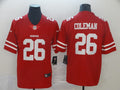 Men's San Francisco 49ers Tevin Coleman Red Game Jersey