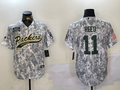 Men's Green Bay Packers Jayden Reed Arctic Camo Salute to Service Limited Jersey