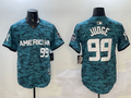 Men's American League Aaron Judge Teal 2023 MLB All-Star Game Limited Player Jersey