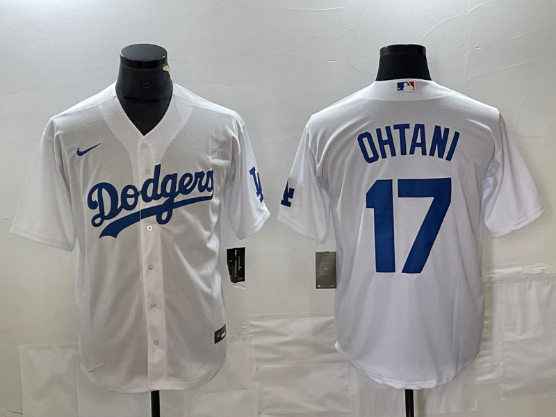 Men's Los Angeles Dodgers Shohei Ohtani White Home Replica Player Jersey