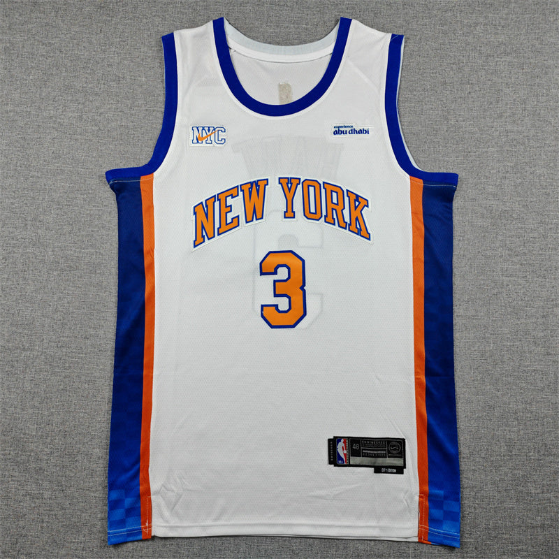 Men's New York Knicks Josh Hart White 2025/26 Swingman Jersey - City Edition