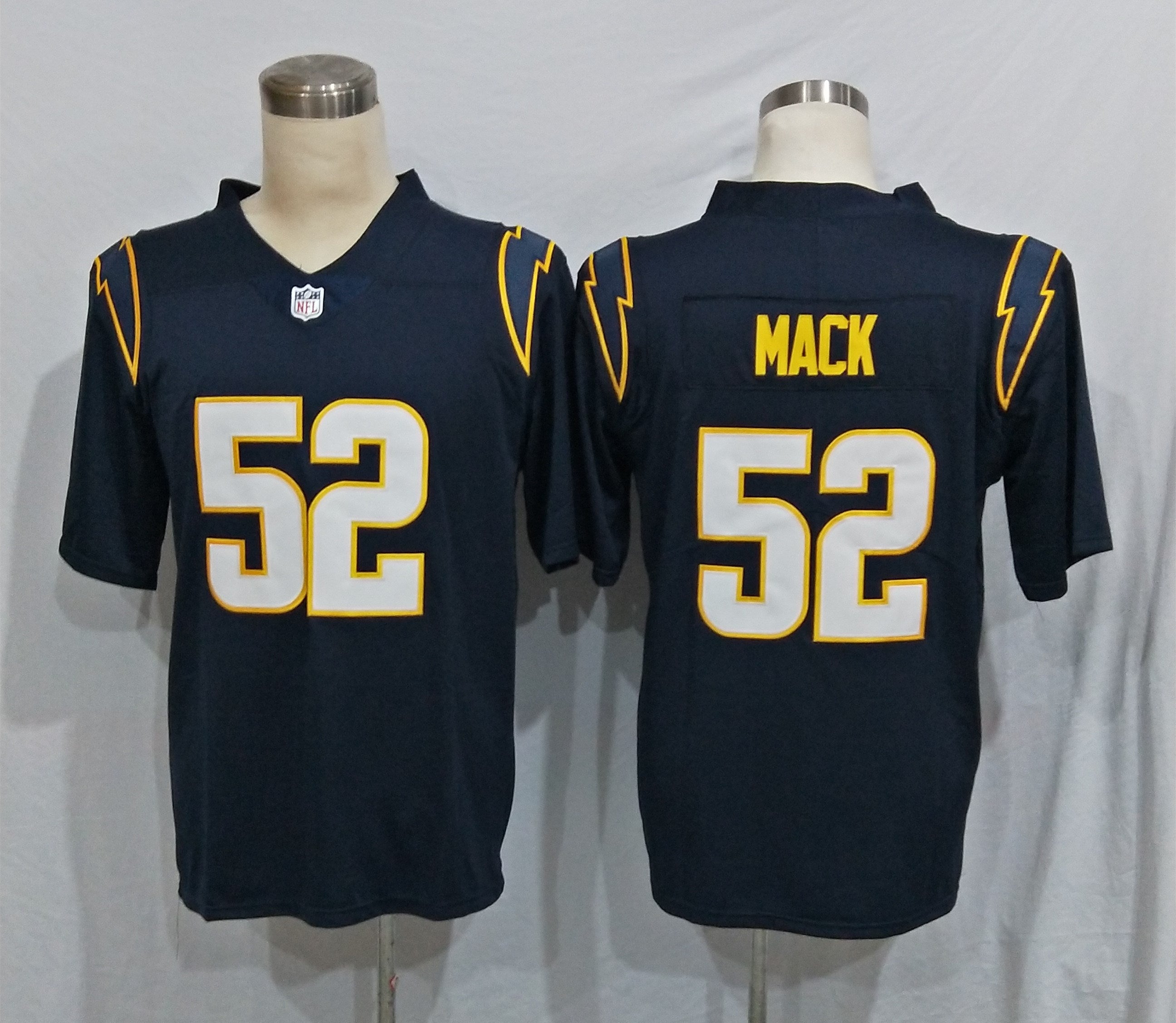 Men's Los Angeles Chargers Khalil Mack Navy Alternate Game Jersey