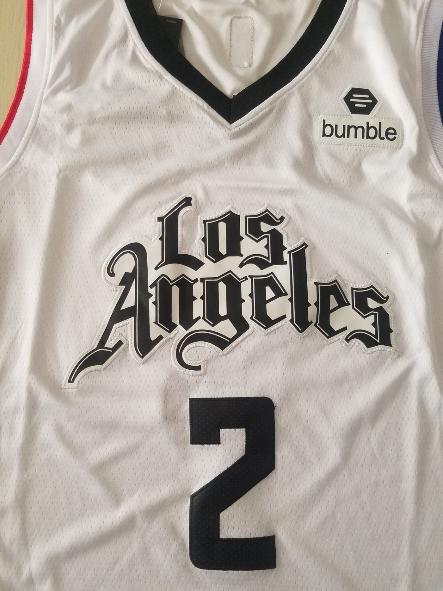 Men's LA Clippers Kawhi Leonard NBA White Swingman Player Jersey