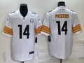 Men's Pittsburgh Steelers George Pickens White Game Jersey