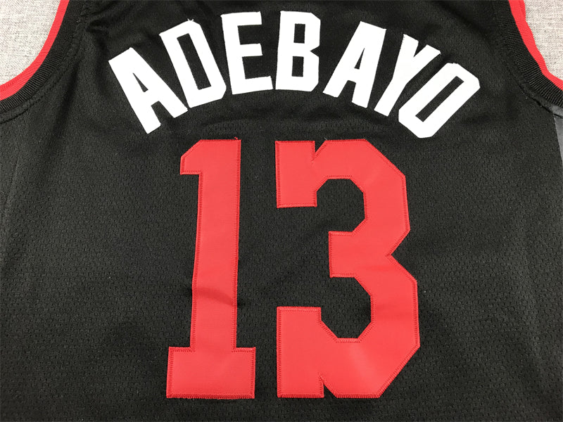 Men's Miami Heat Bam Adebayo Black 2023/24 Swingman Jersey - City Edition